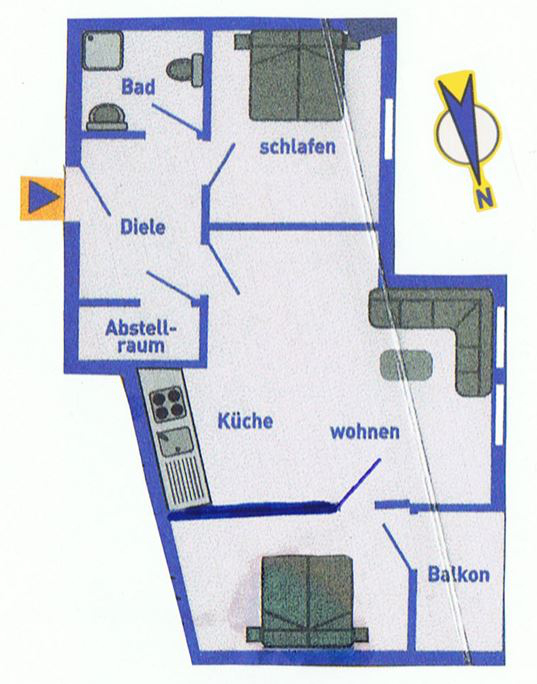 Ferienresidenz Haus Miramar in Ahlbeck Wohnung